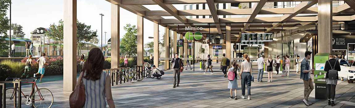 GRAND CENTRAL MIMICO™ is a vibrant, all-inclusive and future proof neighbourhood. Thoughtful timeless design, transit and modern amenities converge to create South Etobicoke’s most relevant and significant community.