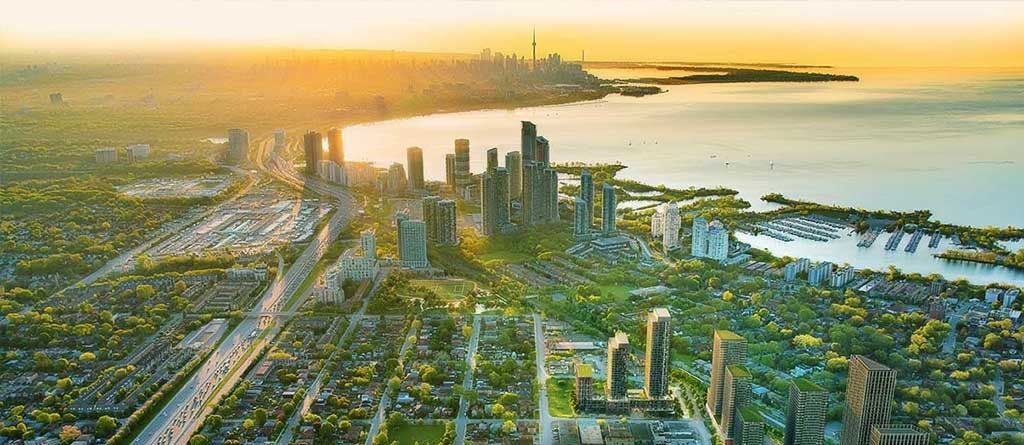 GRAND CENTRAL MIMICO™ is a vibrant, all-inclusive and future proof neighbourhood. Thoughtful timeless design, transit and modern amenities converge to create South Etobicoke’s most relevant and significant community.