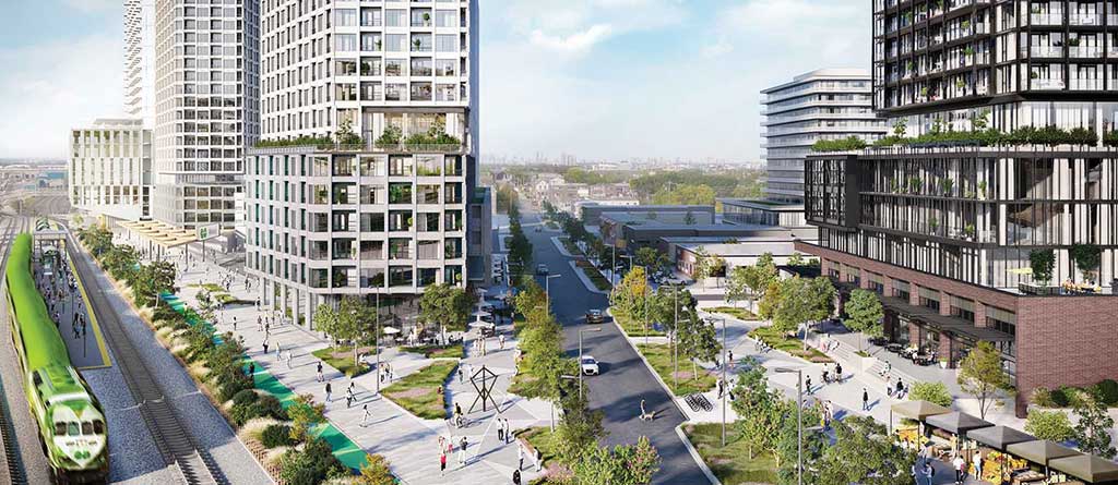 GRAND CENTRAL MIMICO™ is a vibrant, all-inclusive and future proof neighbourhood. Thoughtful timeless design, transit and modern amenities converge to create South Etobicoke’s most relevant and significant community.