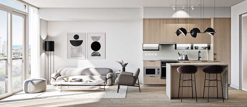 GRAND CENTRAL MIMICO™ is a vibrant, all-inclusive and future proof neighbourhood. Thoughtful timeless design, transit and modern amenities converge to create South Etobicoke’s most relevant and significant community.