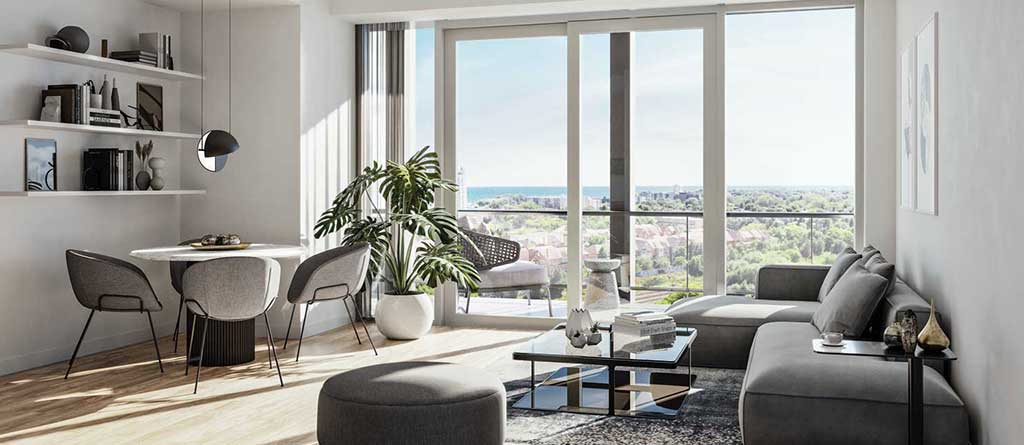 GRAND CENTRAL MIMICO™ is a vibrant, all-inclusive and future proof neighbourhood. Thoughtful timeless design, transit and modern amenities converge to create South Etobicoke’s most relevant and significant community.